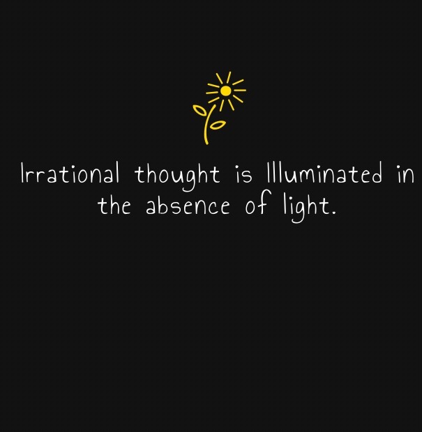 Irrational thought is illuminated in Design 