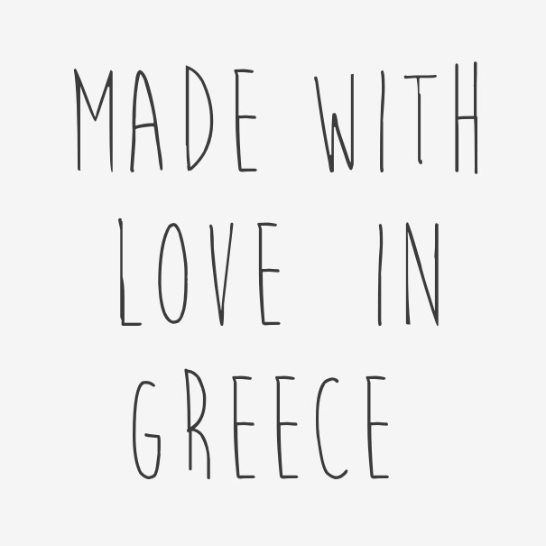 Made with love in greece Design 
