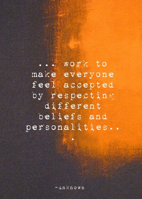 ... work to make everyone feel Design 