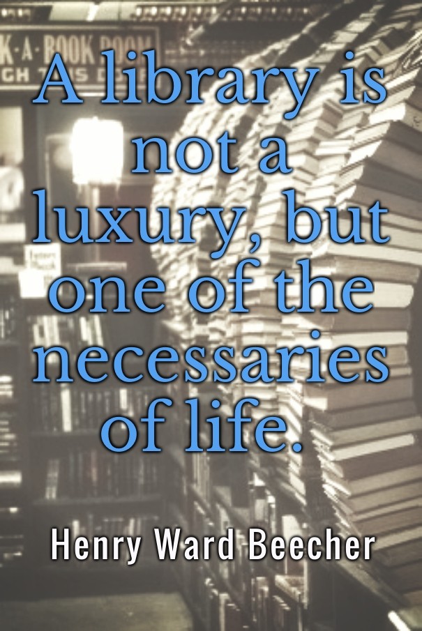 A library is not a luxury, but one Design 