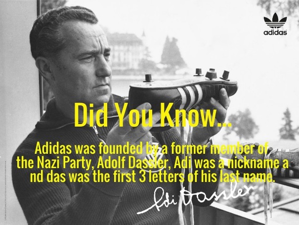 Did you know... adidas was founded Design 