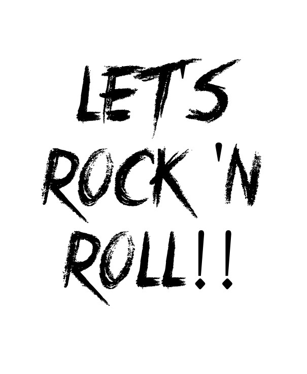 Let's rock n roll!!let's rock 'n Design 