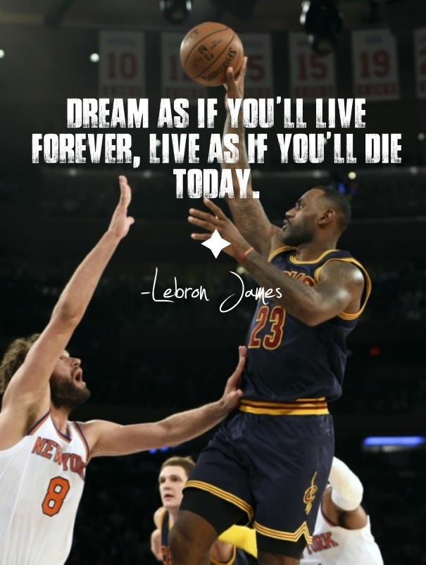 Dream as if you'll live forever, Design 
