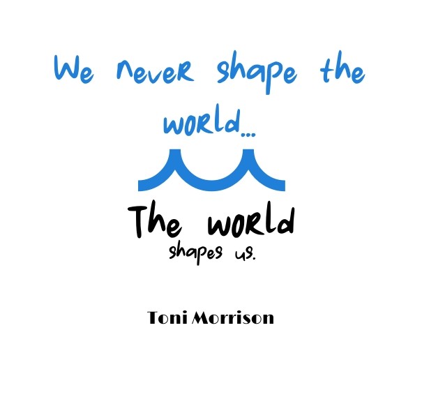 We never shape the world... the Design 