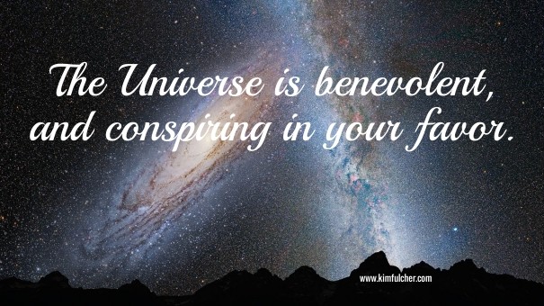 The universe is benevolent, and Design 