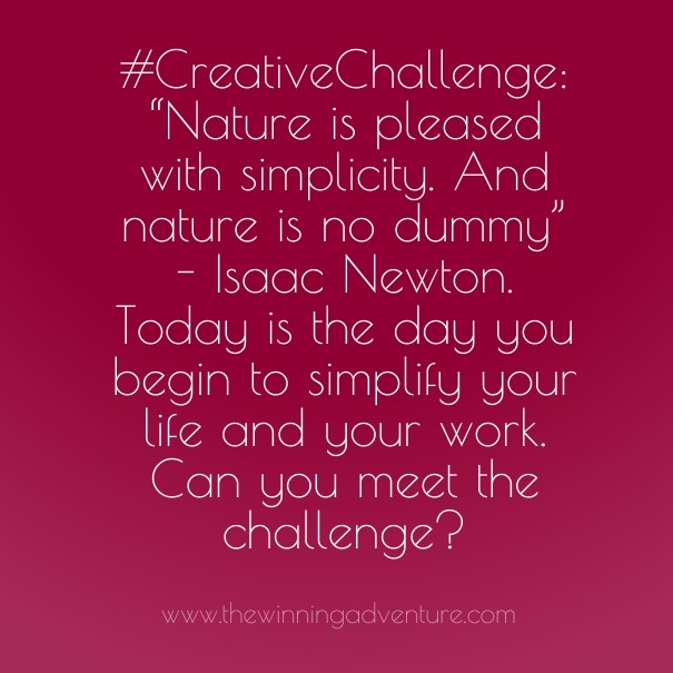 #creativechallenge: &ldquo;nature is Design 
