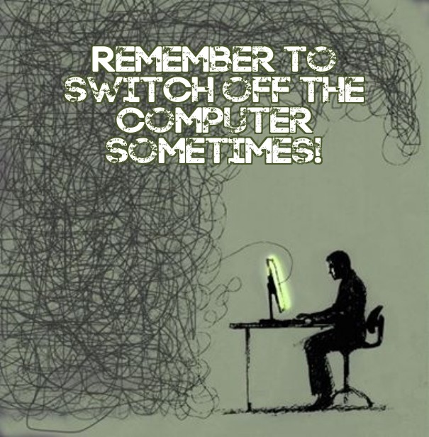 Remember to switch off the computer Design 