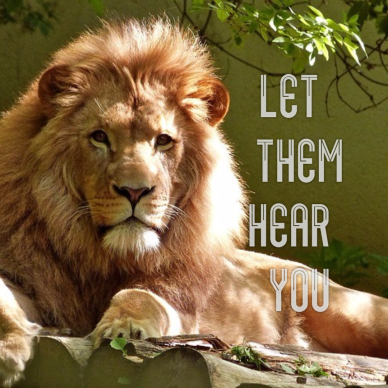 #poster Lion ROAR!!!!