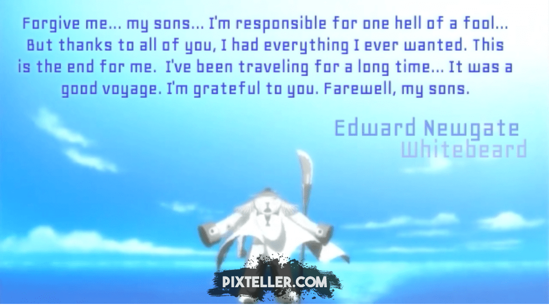 Whitebeard (Quote) Design 