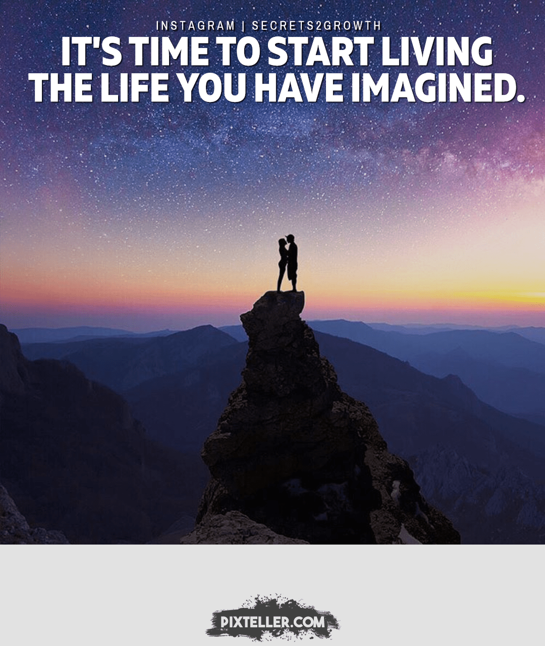 SUCCESS BEGINS WITH IMPOSSIBLE Design 