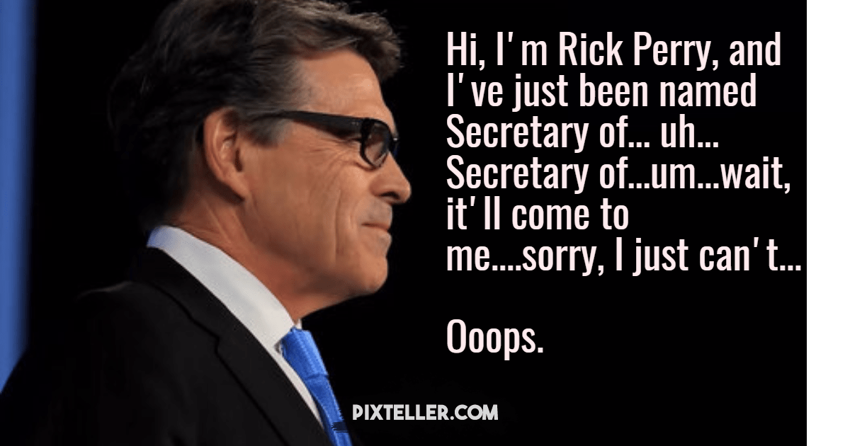Rick Perry - Ooops! Design 