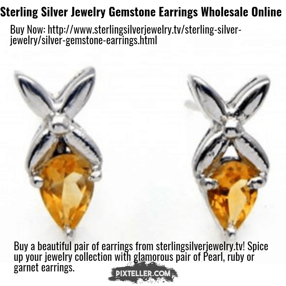 Sterling Silver Jewelry Gemstone Design 