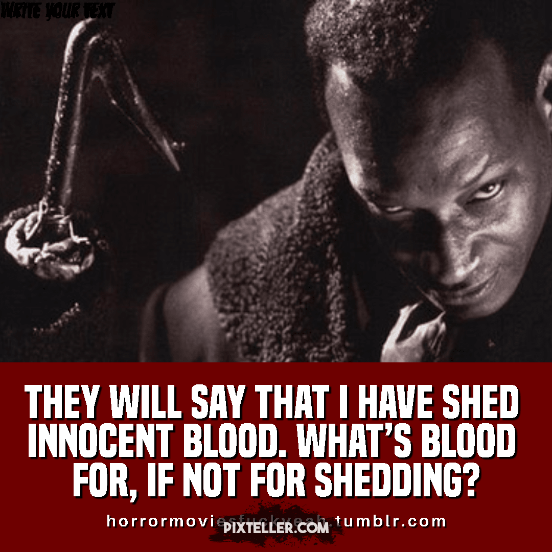 Candyman Quote Design 
