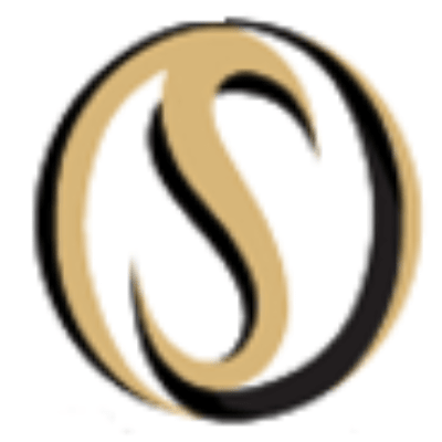 Organic Science Logo Gold Design 