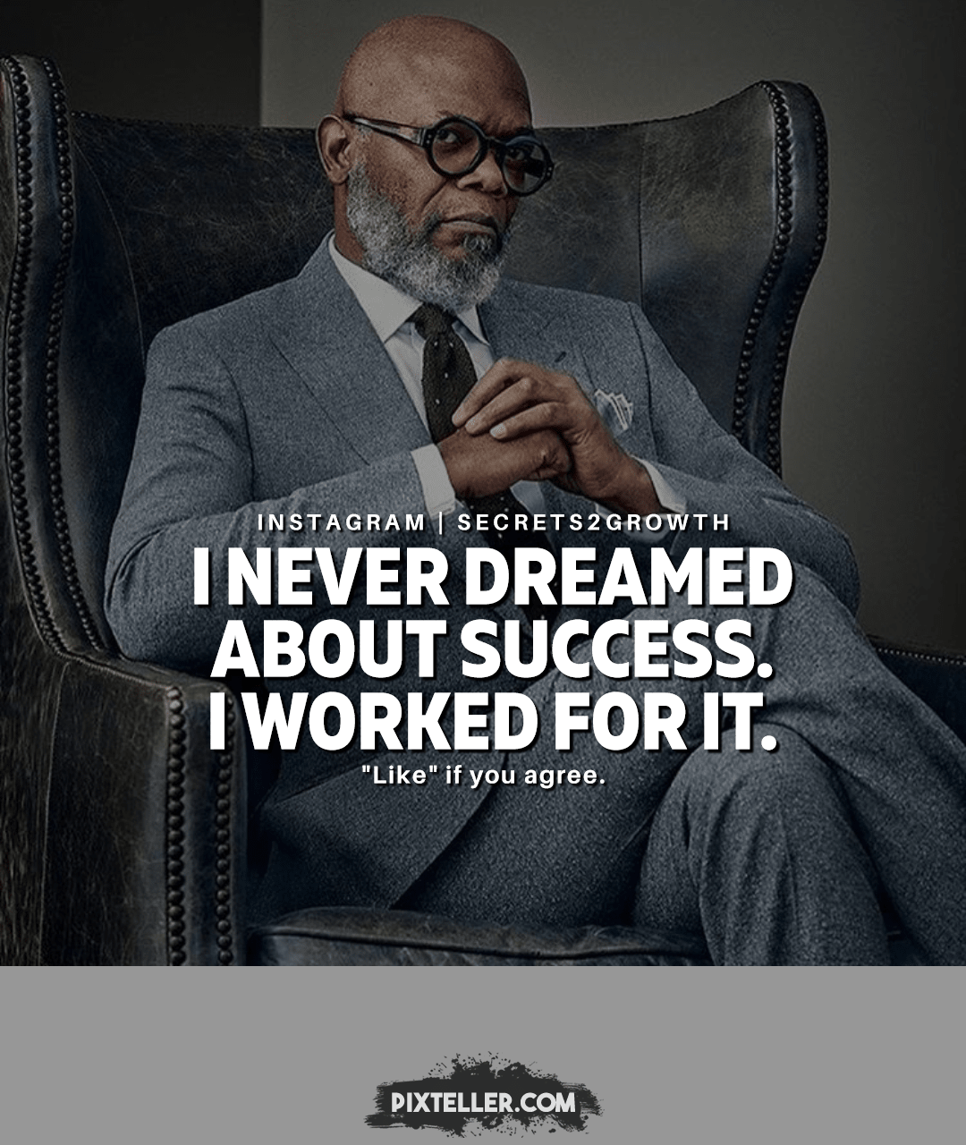 I NEVER DREAMED ABOUT SUCCESS. I Design 