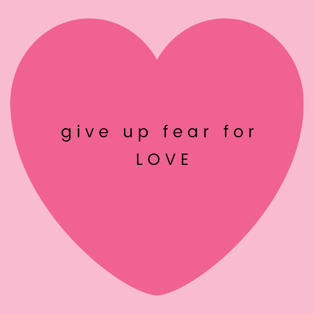 FEAR FOR LOVE Design 