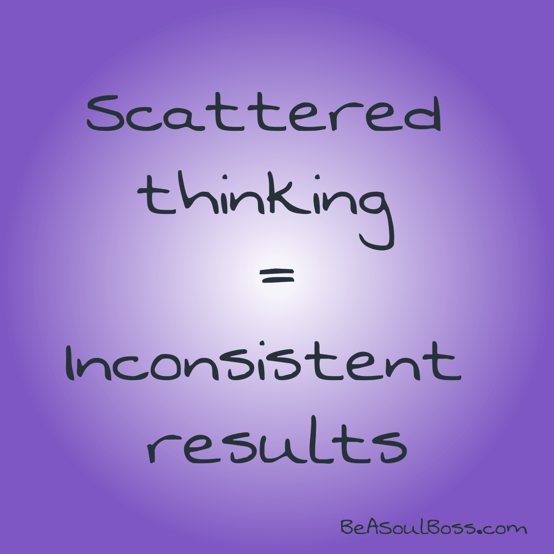 Scattered Thinking Design 