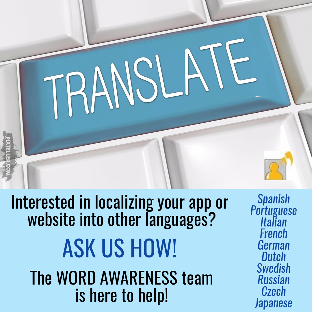 Translate Key - Word Awareness Team Design 