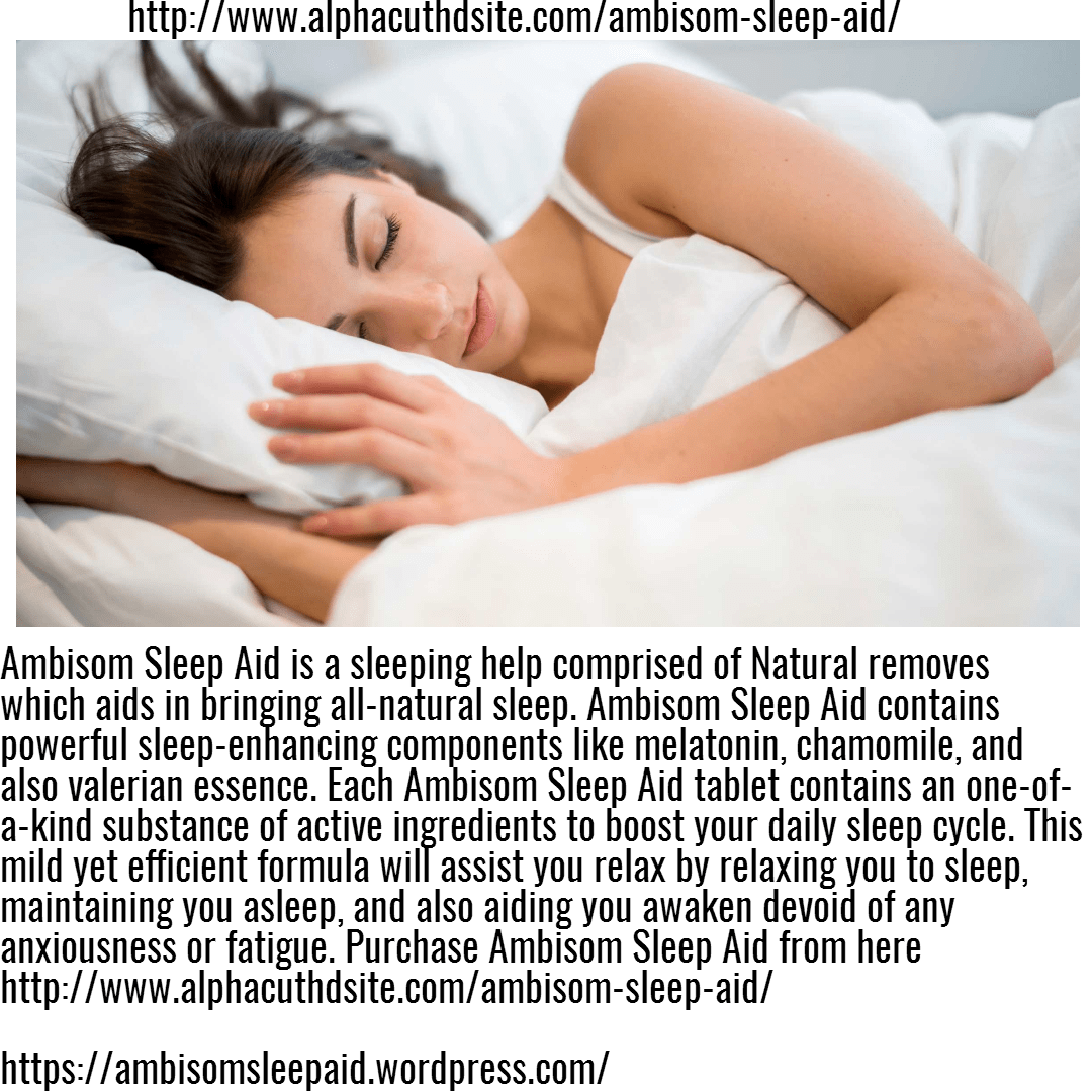 Ambisom Sleep Aid Design 