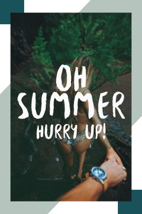 #template #summer #simple #poster