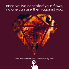 Accepting you flaws