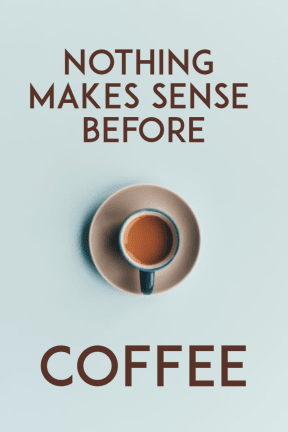 #coffee #poster #simple
