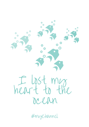 #ocean #poster #quote #simple