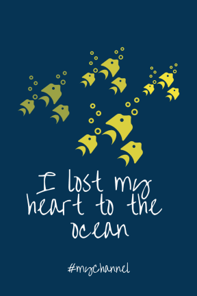 #ocean #poster #quote #simple