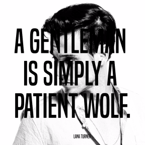 #gentleman #poster #quote #simple