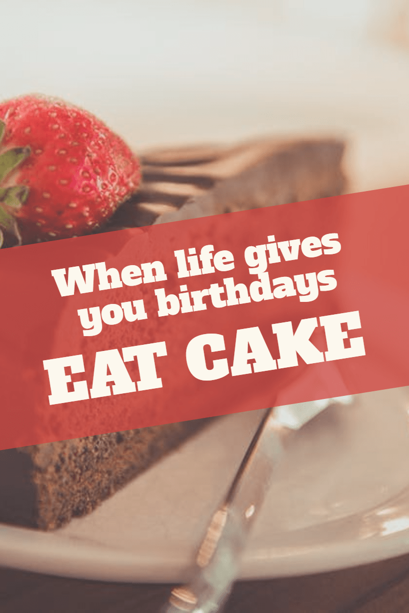 Eat cake #birthday #anniversary Design  Template 