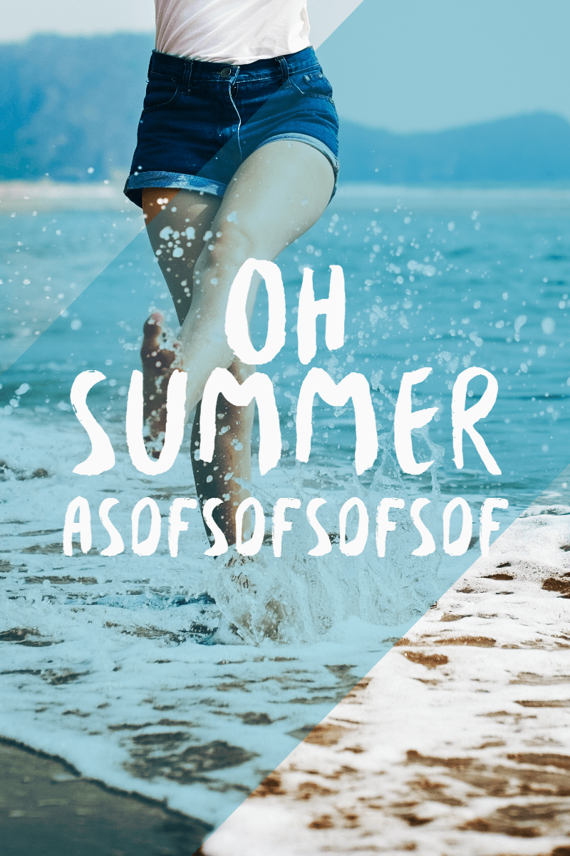 #template #summer #simple #poster Design 
