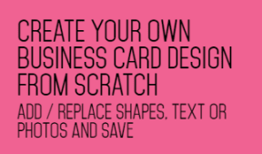 Business Card blank