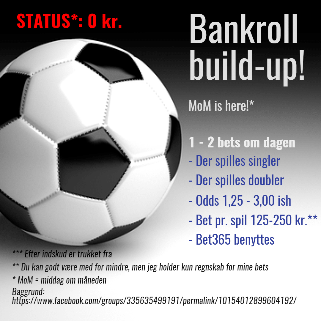 Bankroll buildup Design 