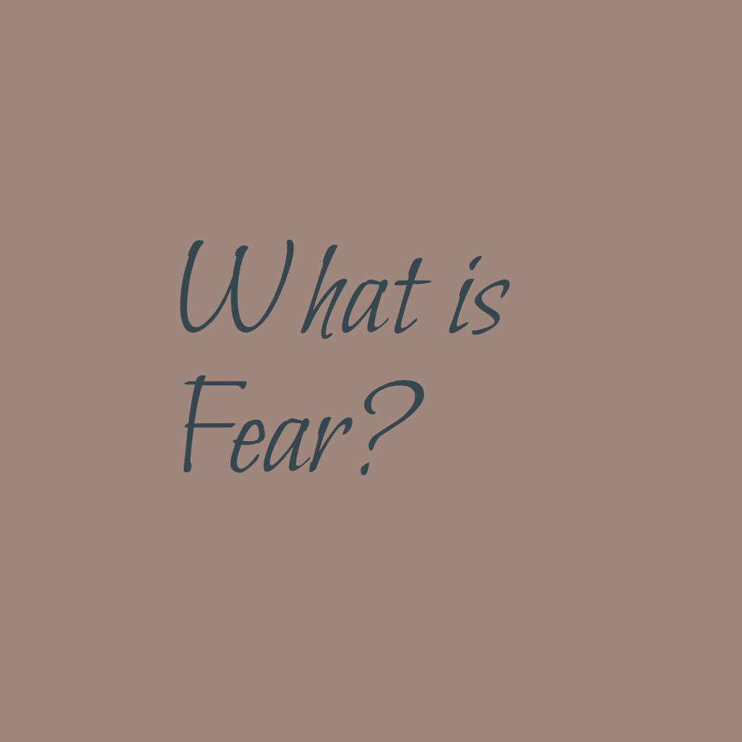 What is fear? Design 