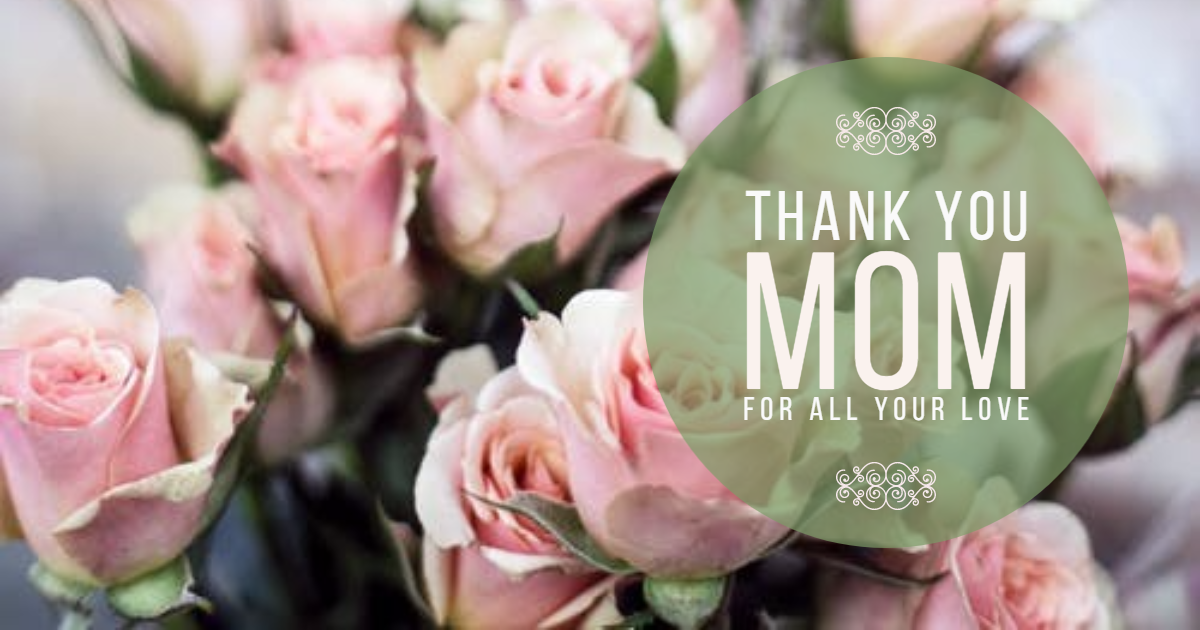 Mother's day #thankyou #mother Design  Template 