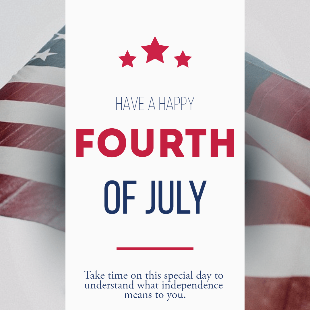 Happy fourth of July #anniversary Design  Template 