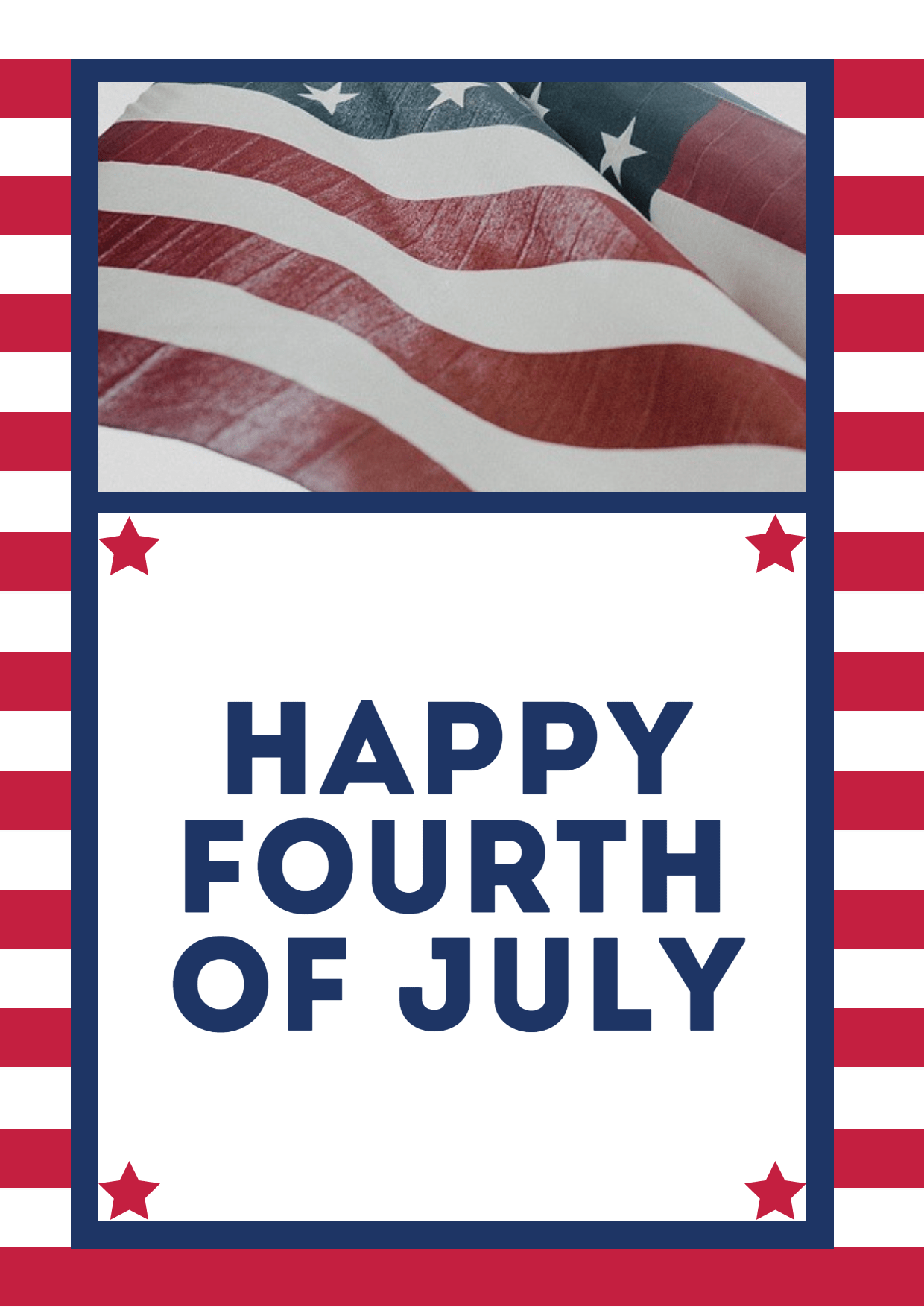 Happy Fourth of July #anniversary Design  Template 