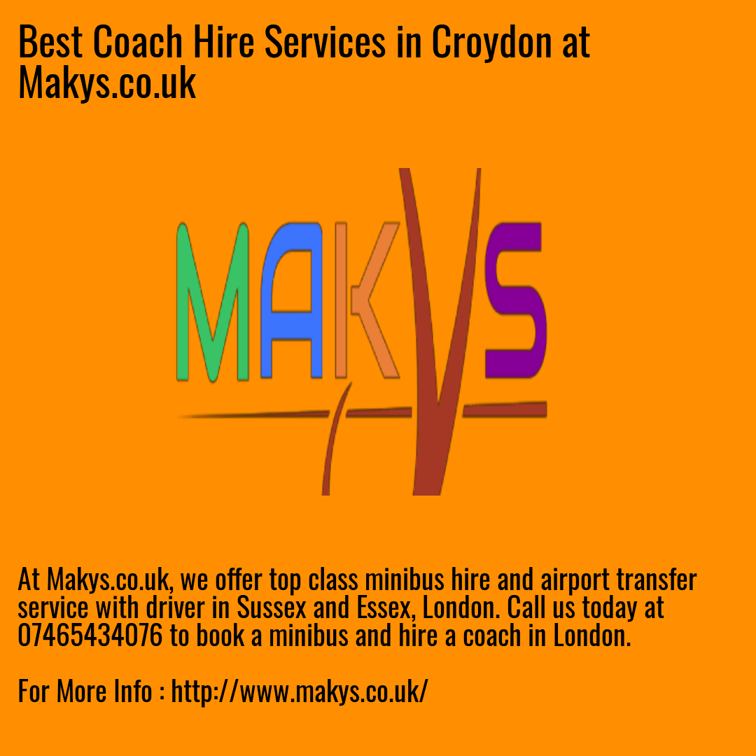 Best Coach Hire Services in Croydon Design 