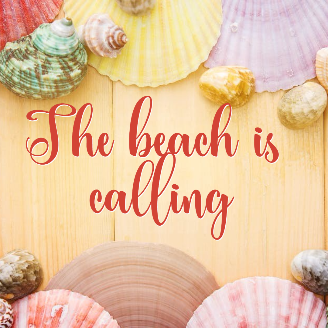The beach is calling #summer #waves Design  Template 