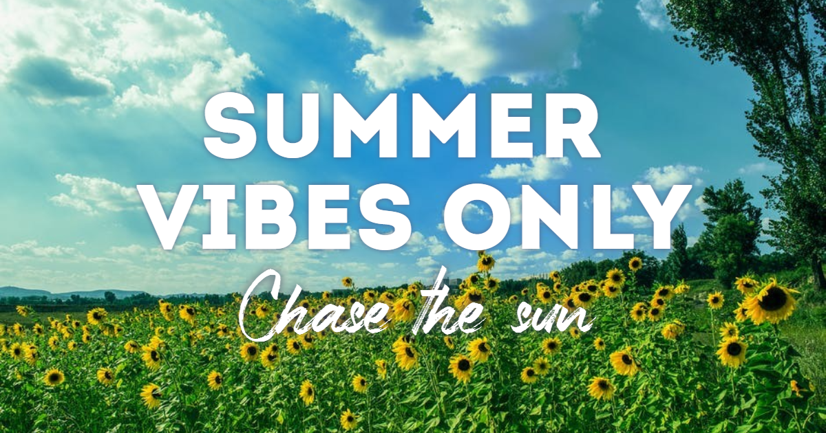 Summer vibes #fresh #summer #vibes Design  Template 