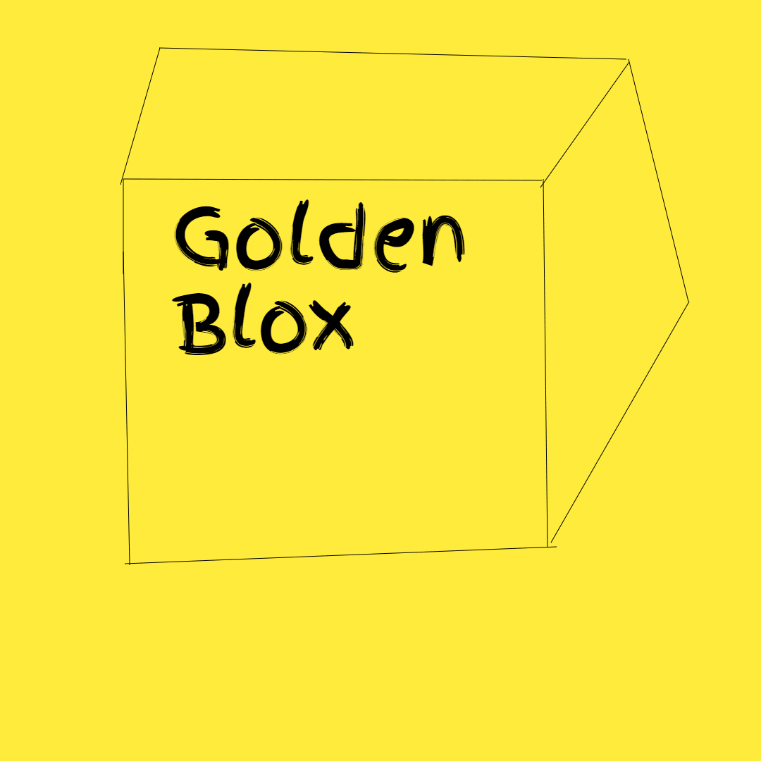 GoldenBlox LOGO Design 