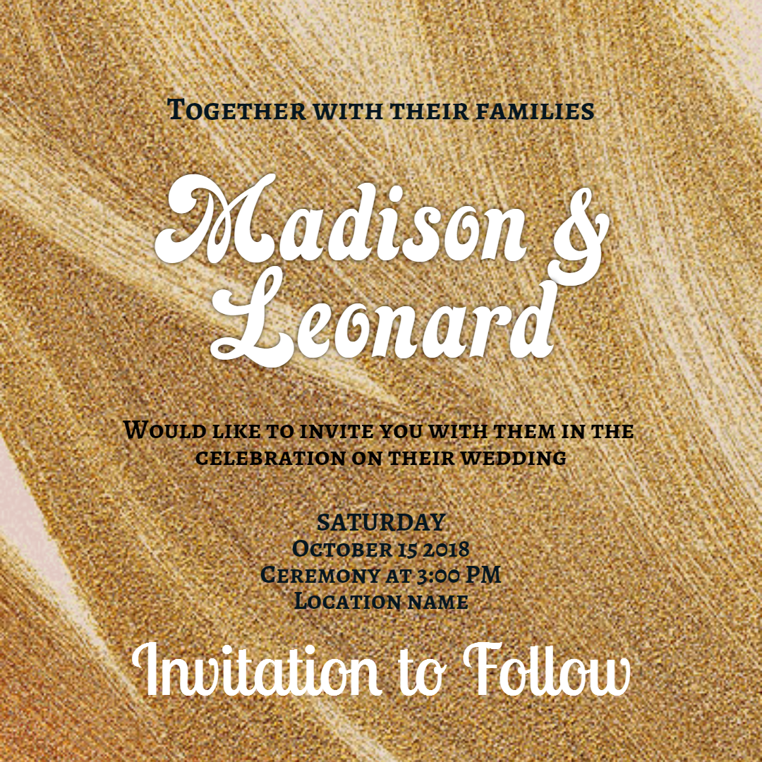 Wedding invitation #invitation Design  Template 