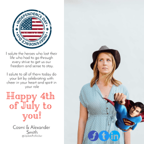 4th of July superman message #4thofjuly #happyforthofjuly #independenceday #independence #day #america #anniversary 