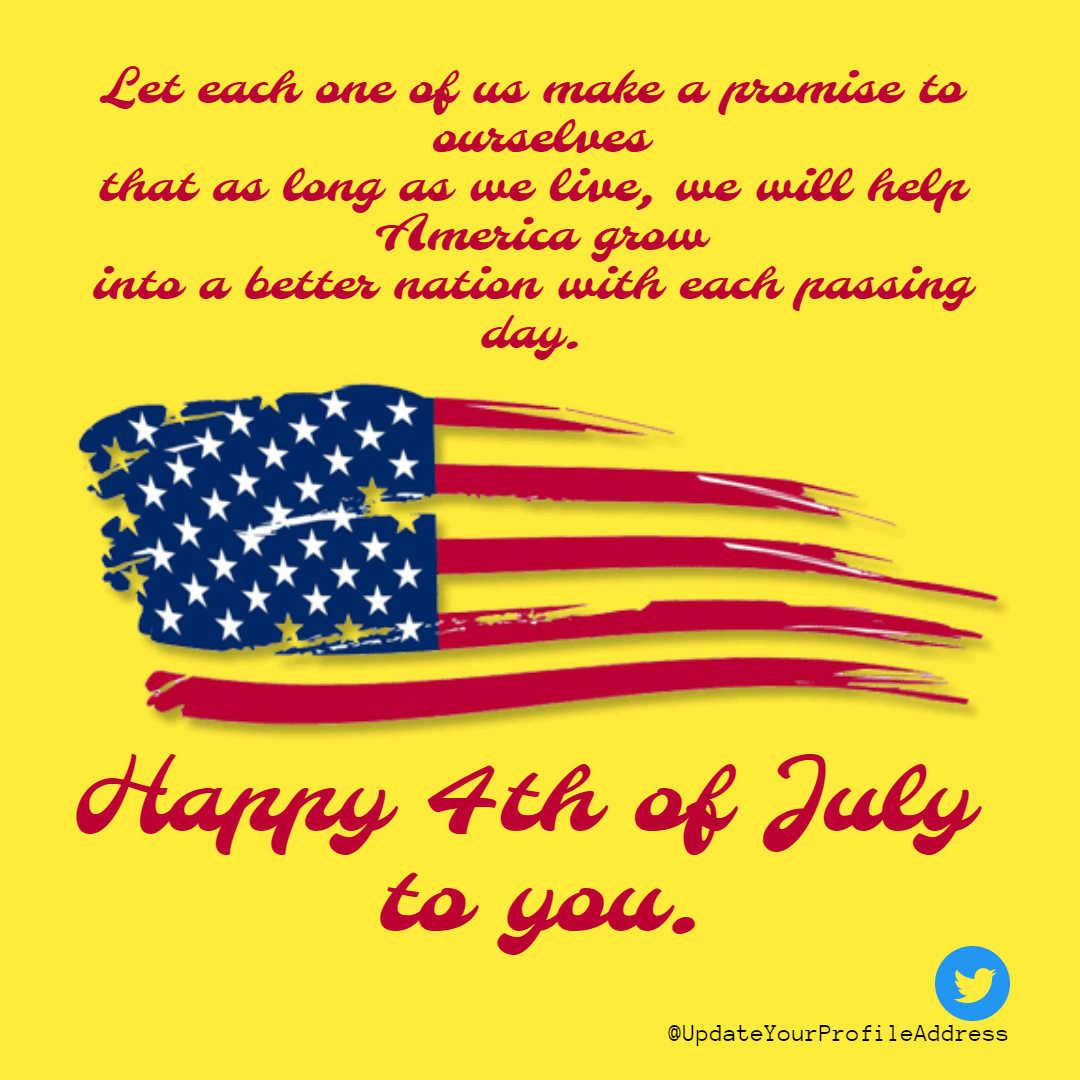 4th of July message #4thofjuly Design  Template 