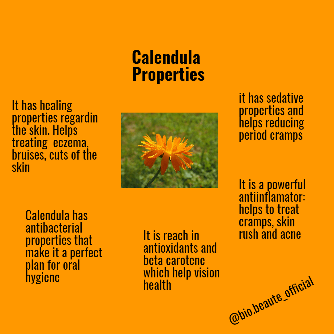 calendula properties Design 