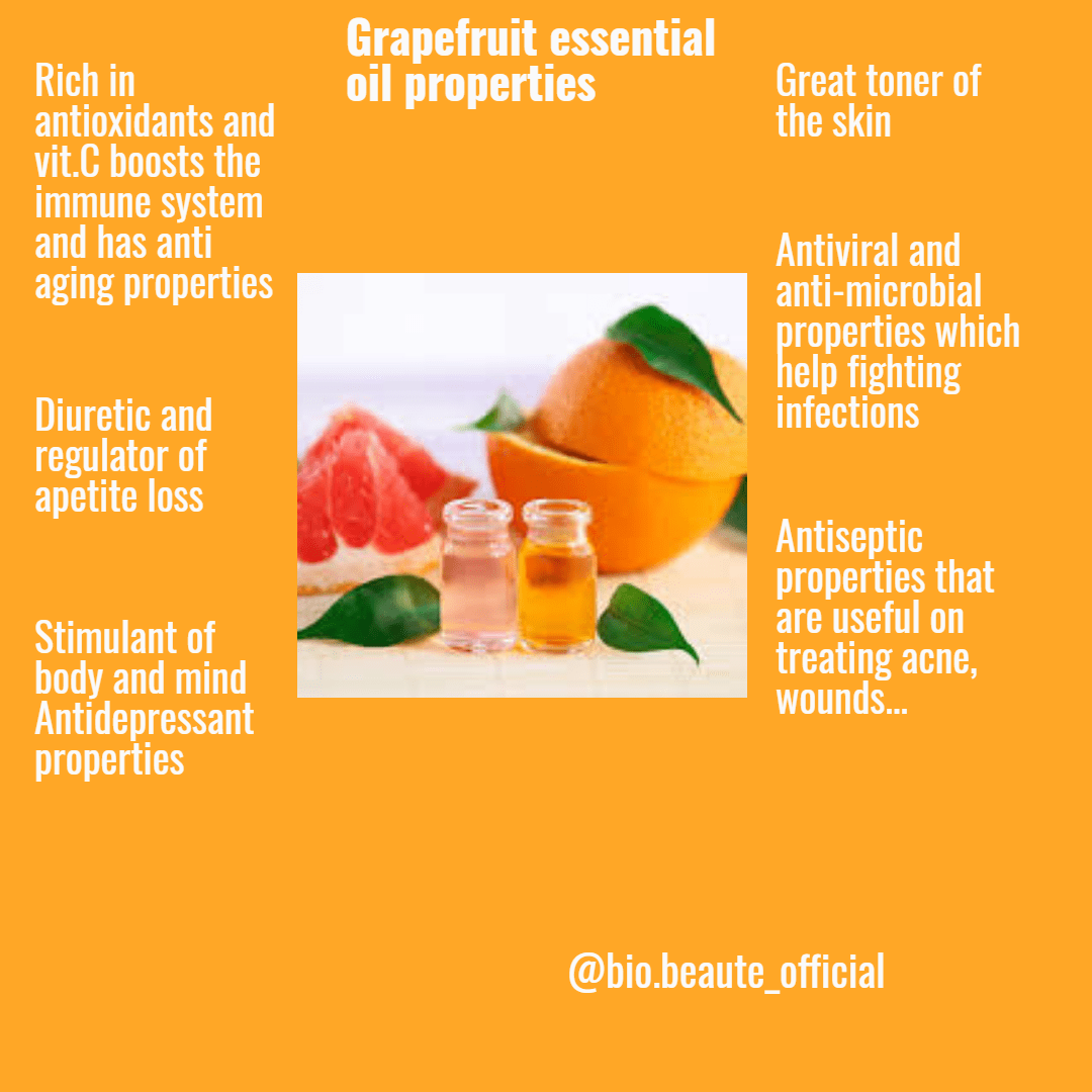 grapefruit essential oil Design 