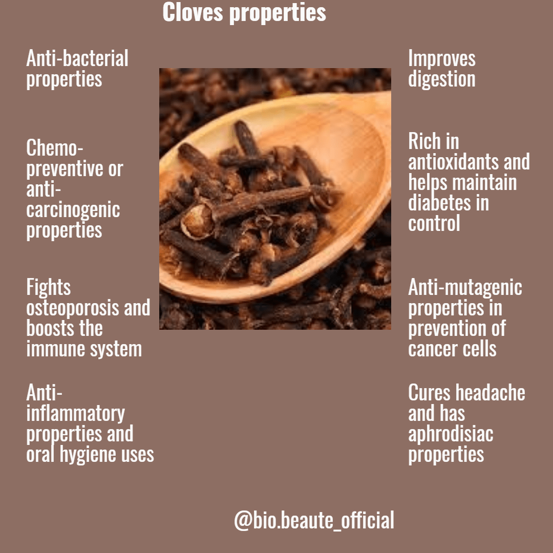 clove properties Design 