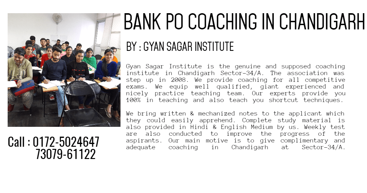 Bank PO Coaching in Chandigarh Design 