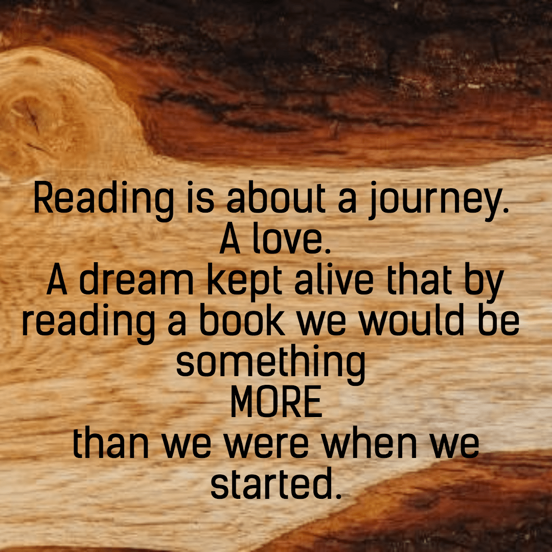 Reading is a journey Design 