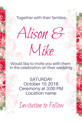 Wedding invitation #invitation #wedding #love #ceremony #marriage 